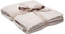 Waffle Throw Blanket (Faded Rose) Blankets