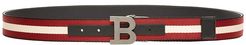 B Buckle 35 M.T/26 Belt (Black/Bone/Red) Men's Belts