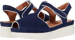 Almika (Navy Suede/White) Women's Shoes