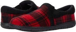 Jackie (Red/Black Plaid) Women's Slippers