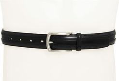 Double Calf Belt (Black) Men's Belts