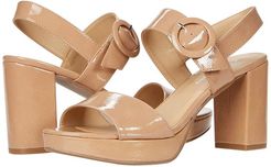 Genna Patent (Dark Nude) Women's Shoes