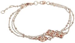 Rue Multi Strand Bracelet (Rose Gold Metal) Bracelet