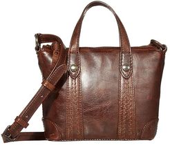 Melissa Mini Crossbody Shopper (Dark Brown) Cross Body Handbags