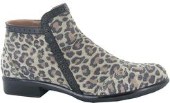 Nefasi (Cheetah Suede/Jet Black Leather) Women's Boots