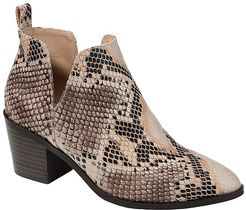 Lola Bootie (Snake) Women's Shoes