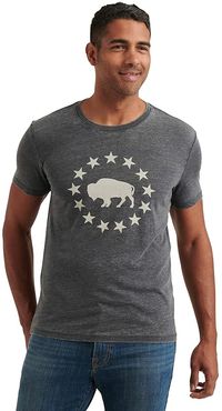 Buffalo T-Shirt (Jet Black) Men's Clothing