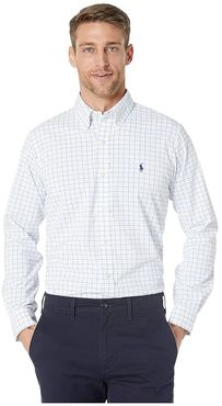 Classic Fit Performance Shirt (White) Men's Clothing