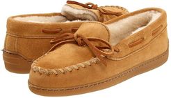 Pile Lined Hardsole (Tan Suede) Women's Shoes