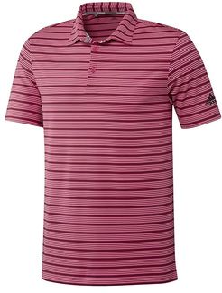 Ultimate365 Pencil Stripe Polo Shirt (Power Pink/Pink Tint/Black) Men's Clothing