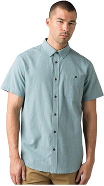 Jaffra Short Sleeve Shirt (Breeze) Men's Short Sleeve Button Up