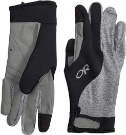 Upsurge Paddle Gloves (Black/Charcoal Heather) Cycling Gloves