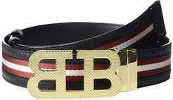 Mirror B 40 M.TSP Belt (White) Men's Belts