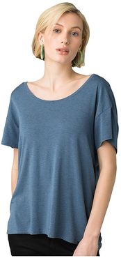 Foundation Slouch Top (Nickel Heather) Women's Clothing