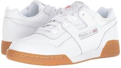 Workout Plus (White/Carbon/Classic Red/Reebok Royal/Gum) Men's Classic Shoes