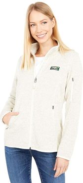 Sweater Fleece Full Zip Jacket (Sailcloth) Women's Clothing