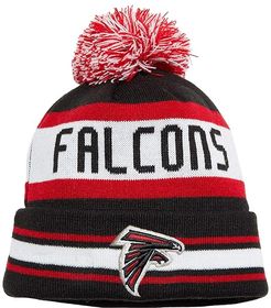 NFL The Jake Knit -- Atlanta Falcons (Black/Red/White) Beanies