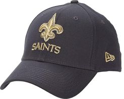 NFL Stretch Fit Graphite 3930 -- New Orleans Saints (Graphite) Baseball Caps