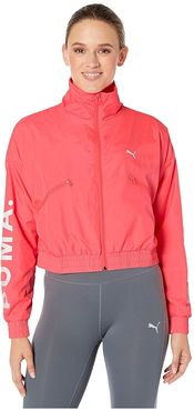 Chase Woven Jacket (Pink Alert) Women's Coat