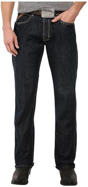 Rebar M5 Slim Straight Leg Jeans in Blackstone (Blackstone) Men's Jeans