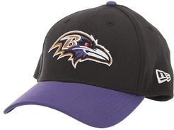 NFL Team Classic 39THIRTY Flex Fit Cap - Baltimore Ravens (Black/Purple) Baseball Caps
