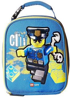 City Police Lunch Bag (Blue) Duffel Bags