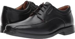 UnKenneth Way (Black Leather) Men's Lace Up Wing Tip Shoes