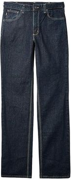 Flame-Resistant Rugged Flex Jeans Straight Fit (Deep Indigo Wash) Men's Jeans