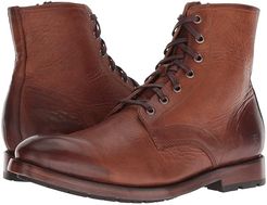 Bowery Lace-Up (Cognac Antique Pull-Up) Men's Lace-up Boots