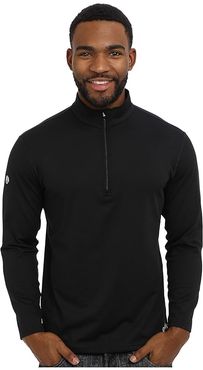 Micro-Elite Chamois 8K Zip-T (Black) Men's T Shirt