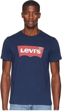 Classic Logo Tee (Housemark Dress Blue) Men's T Shirt