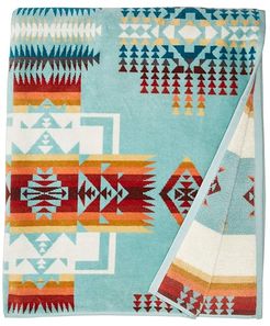 Towel For Two (Chief Joseph Aqua) Bath Towels