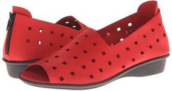 Evonne (Dark Red Nubuck) Women's Sandals