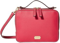 Birdie Box Bag (Pink) Cross Body Handbags