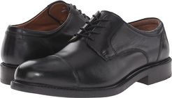 Tabor Dress Cap Toe Oxford (Black Calfskin) Men's Lace Up Cap Toe Shoes