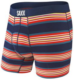 Ultra Boxer Fly (Navy Banner Stripe) Men's Underwear