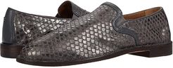 Ali (Pewter Metallic Snake Print Italian) Women's  Shoes