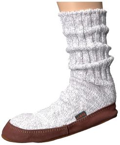 Slipper Sock (Light Grey Cotton Twist) Shoes