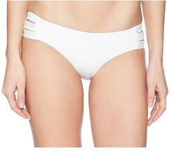 Emelia Triple Strap Bottom (Eco White) Women's Swimwear