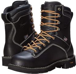 Quarry USA 8'' (Black) Men's Boots