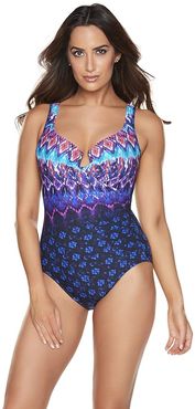 Bella Alba Escape One-Piece (Midnight) Women's Swimsuits One Piece