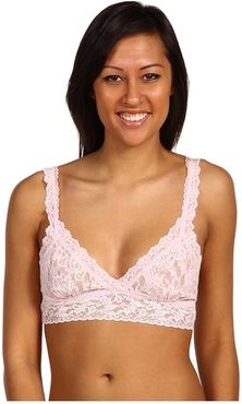 Signature Lace Crossover Bralette 113 (Bliss Pink) Women's Bra