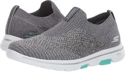 Go Walk 5 - Enlighten (Gray) Women's Shoes