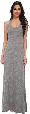 Racerback Maxi Dress (Eco Grey) Women's Dress