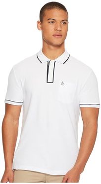 Earl Polo (Bright White 2) Men's Short Sleeve Pullover