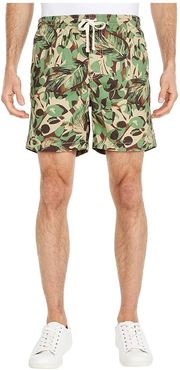 Dock Shorts - Jungle Leaf Camo (Green/Khaki) Men's Shorts