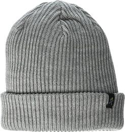 Hipster Beanie (Big Kids) (Heathered Medium Grey) Caps