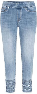 Audrey Pull-On Ankle Jeggings in Blue Glow (Blue Glow) Women's Jeans