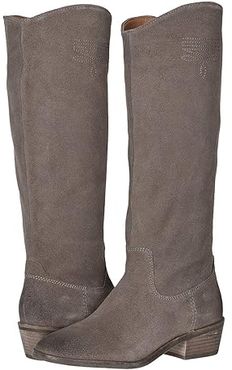 Caden Stitch Tall (Taupe Suede) Women's Boots