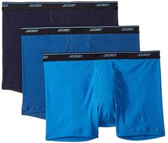 Tailored Essentials Staycool+ Boxer Brief 3-Pack (True Navy/Mimas Blue/Royal Blue) Men's Underwear
